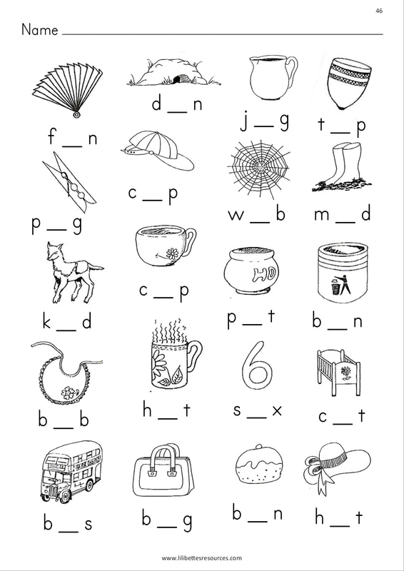 cvc words phonics worksheets fro free dowbload sound it out phonics