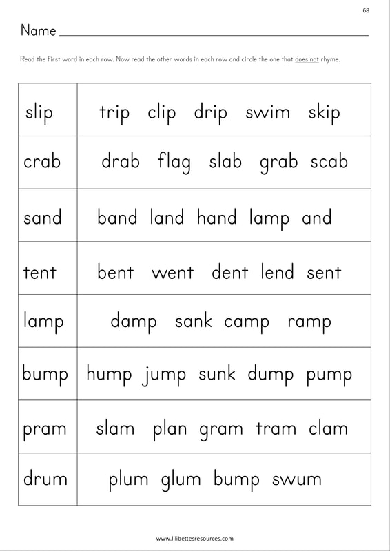 CVCC Words Worksheets SOUND IT OUT PHONICS