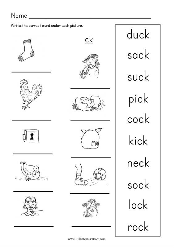 Printable Free Ck Worksheets For Kindergarten