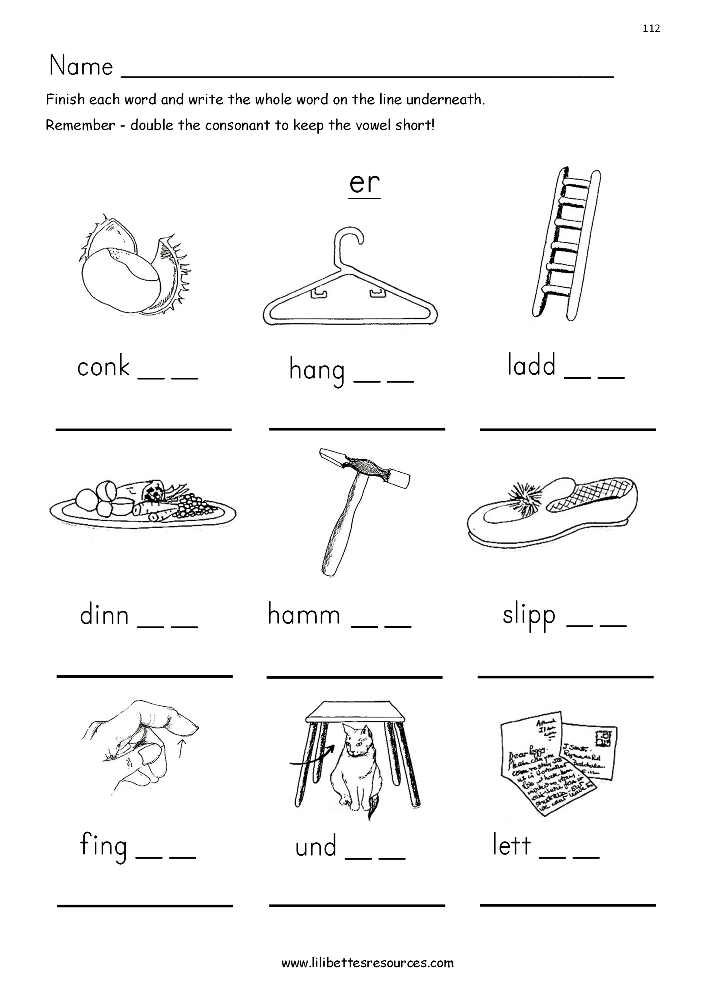 Free Printable Worksheets For Er Verbs In Spanish
