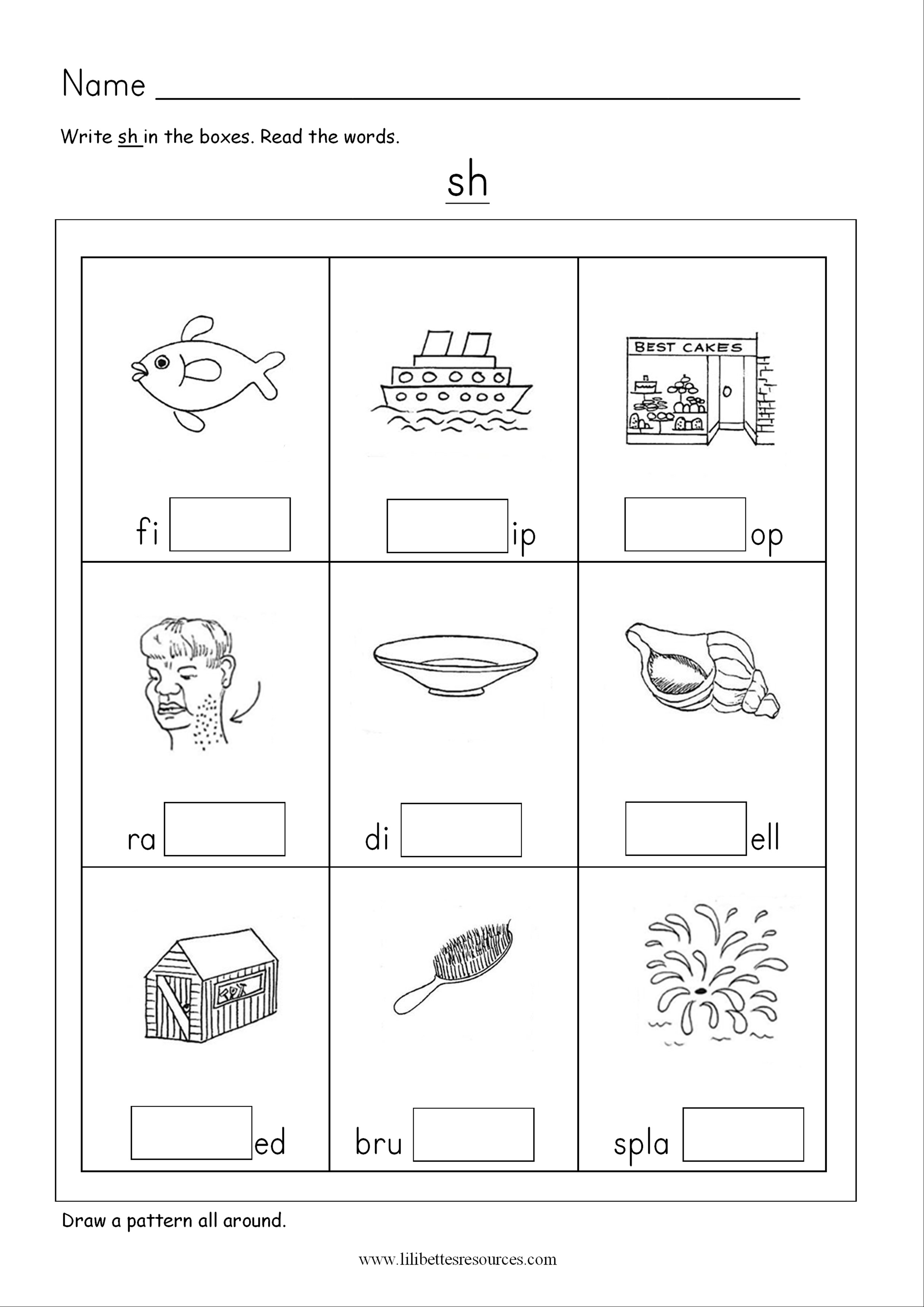 Sh Words Worksheet For Grade 1 Kidsworksheetfun - vrogue.co